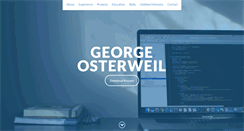 Desktop Screenshot of georgeosterweil.com